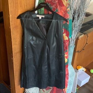 Forever 21 faux leather dress